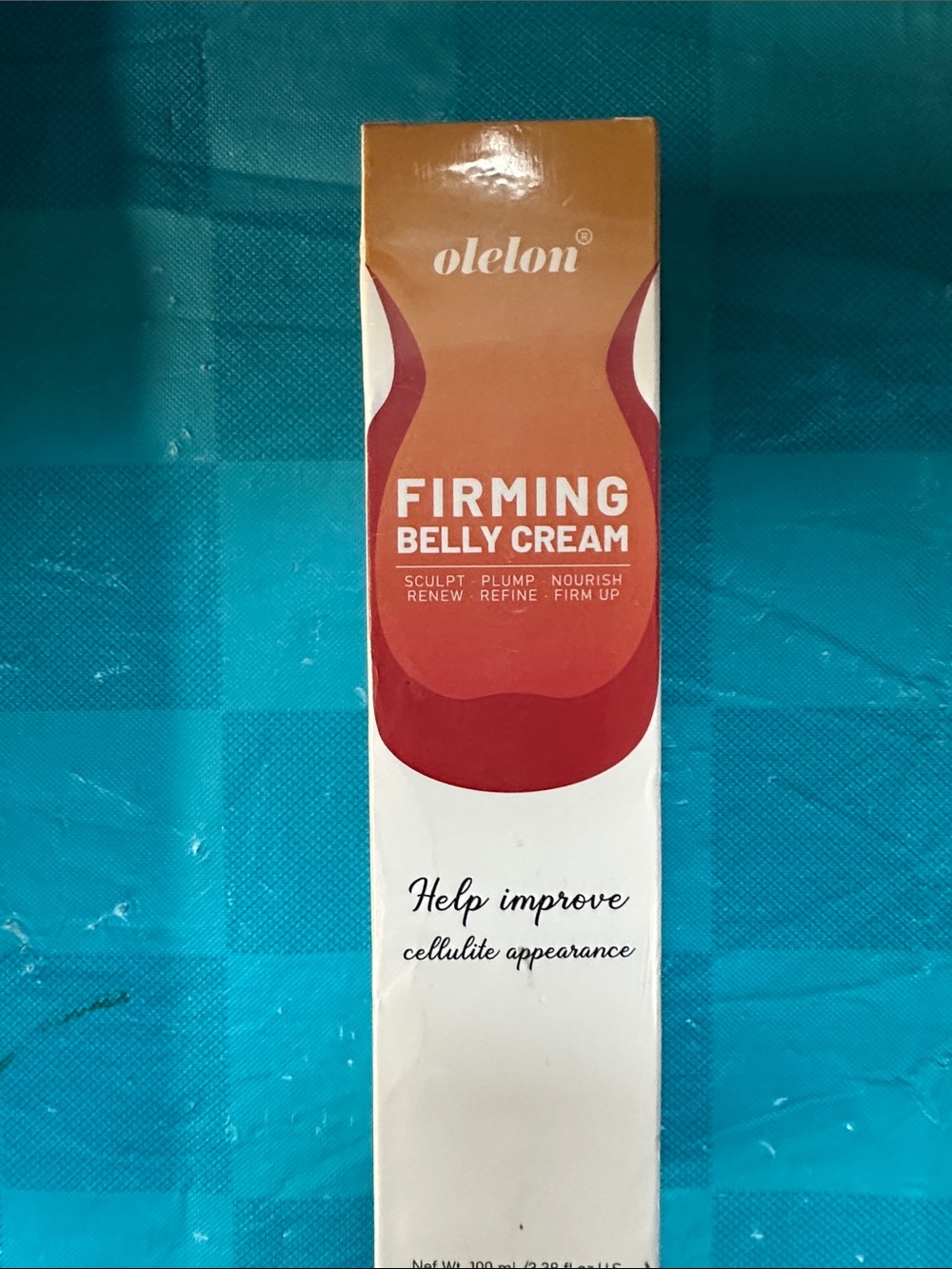 Firming Belly Cream - Red/Orange